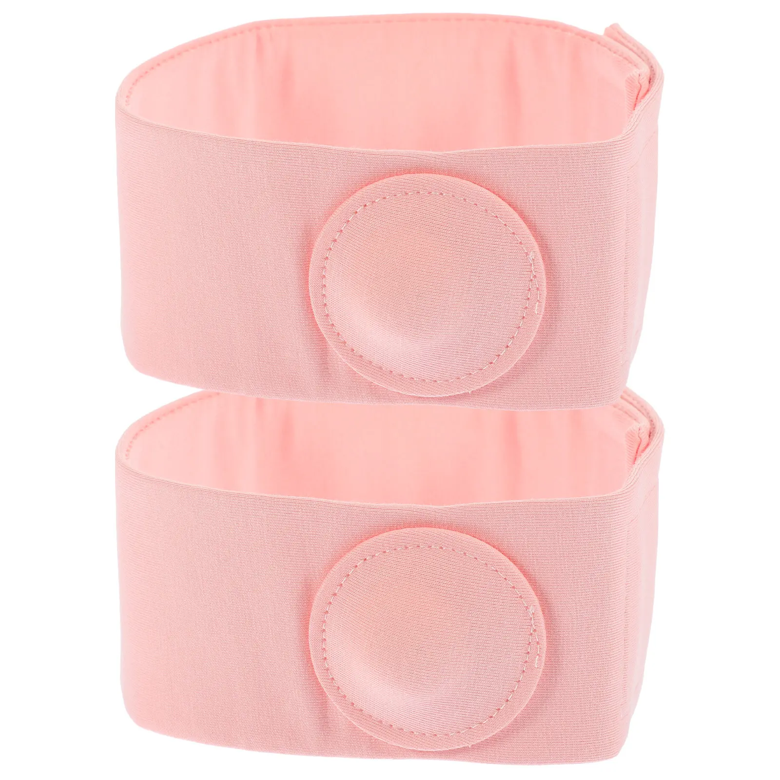 2Pcs Umbilical Hernia Belt Soft Cotton Elastic Navel Band Abdominal Support Belt for Hernia Treatment Relief