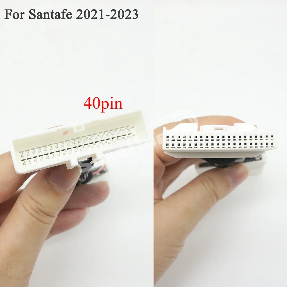 Для Hyundai Santafe 2015-2023 автоматический стоп-запуск-улинитель двигателя, доводчик, выключение, адаптер управления, штекерный кабель