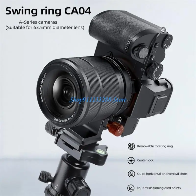 G88D Lens Collar Enhances Rigid Tripod Adapter for DSLR Mount Lens Offering Long Durability And Protecting