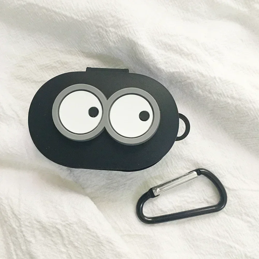 حافظة سماعات سيليكون Haylou gt7 ، تصميم كرتوني مضحك ، لاسلكي ، بلوتوث ، صندوق قلب