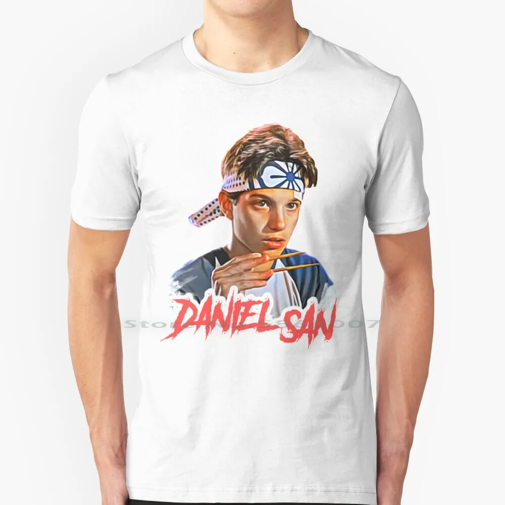 Daniel San-Karate Kid T Shirt Cotton 6XL Daniel San Karate Kid Kai Series Movies Halloween Christmas Geek Japon Sushi Fly Japan