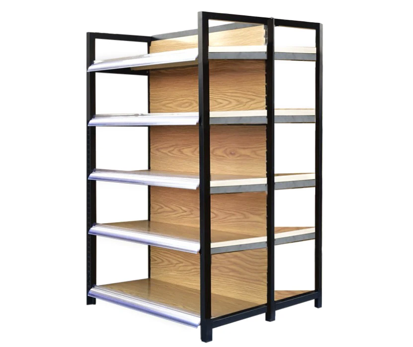 Custom.Guichang Estantes Modern Stalen Metalen Rek Licht Heavy Duty Winkel Kruidenier Gondel Rekken Supermarkten Winkels Display Stan