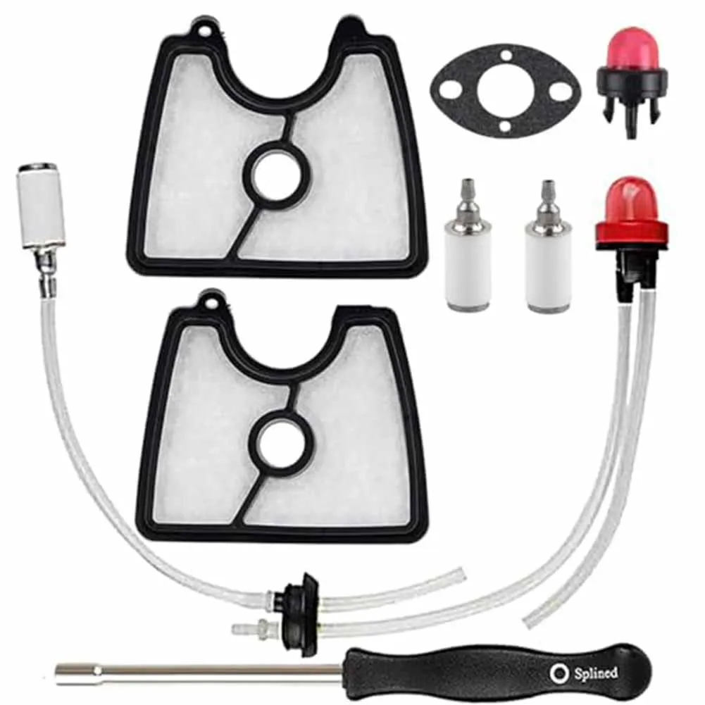 

581798001 Fuel Line Kit Air Filter Kit Adjustment Tool 125B 125BX Leaf Blower Gardening Tools Replacement Garden Tool Parts