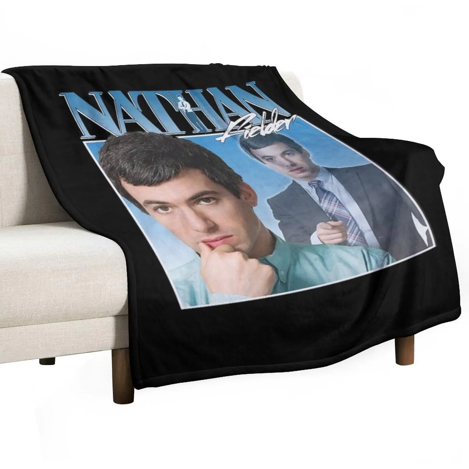 

Nathan Fielder, 90's Throw Blanket Flannel Baby Blankets