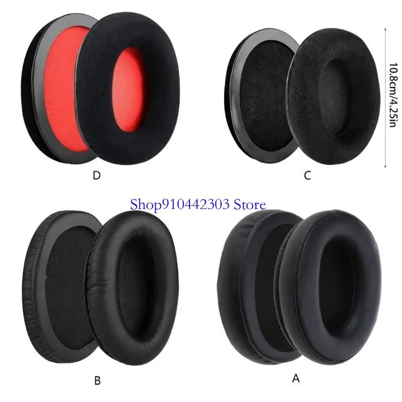 L4MD وسادة الأذن مرنة وسادة غطاء أذن ل Cloud II2 سماعات الرأس