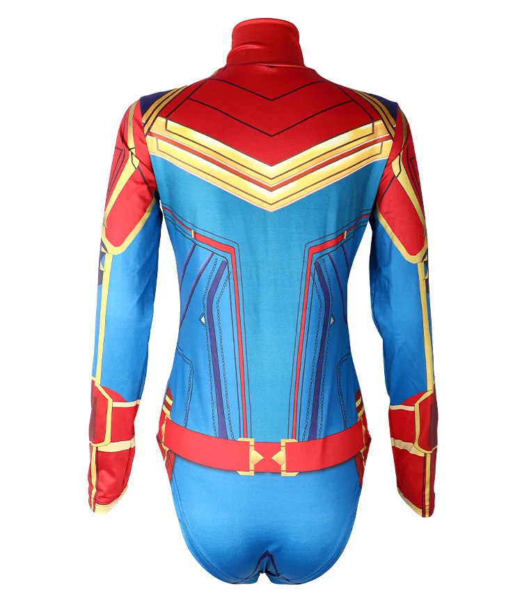 Superhero Bodysuit for Women Men Spiderman Iron Man Cosplay 3D Print Long Sleeve Swimsuit Adult Carnival Costume