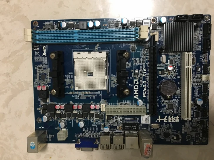 For Xiangsheng A55M-K DDR3 computer FM1 pin main board AMD desktop, integrated small board ROHS desktop