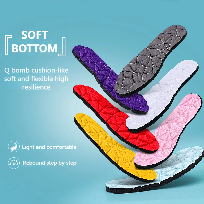 1 Paar 10d super weiche Einlegesohlen verdicken weiche neue atmungsaktive Einsatz Unisex Stiefel Pad Sohle Stoß dämpfung Sport Einlegesohlen für Schuhe
