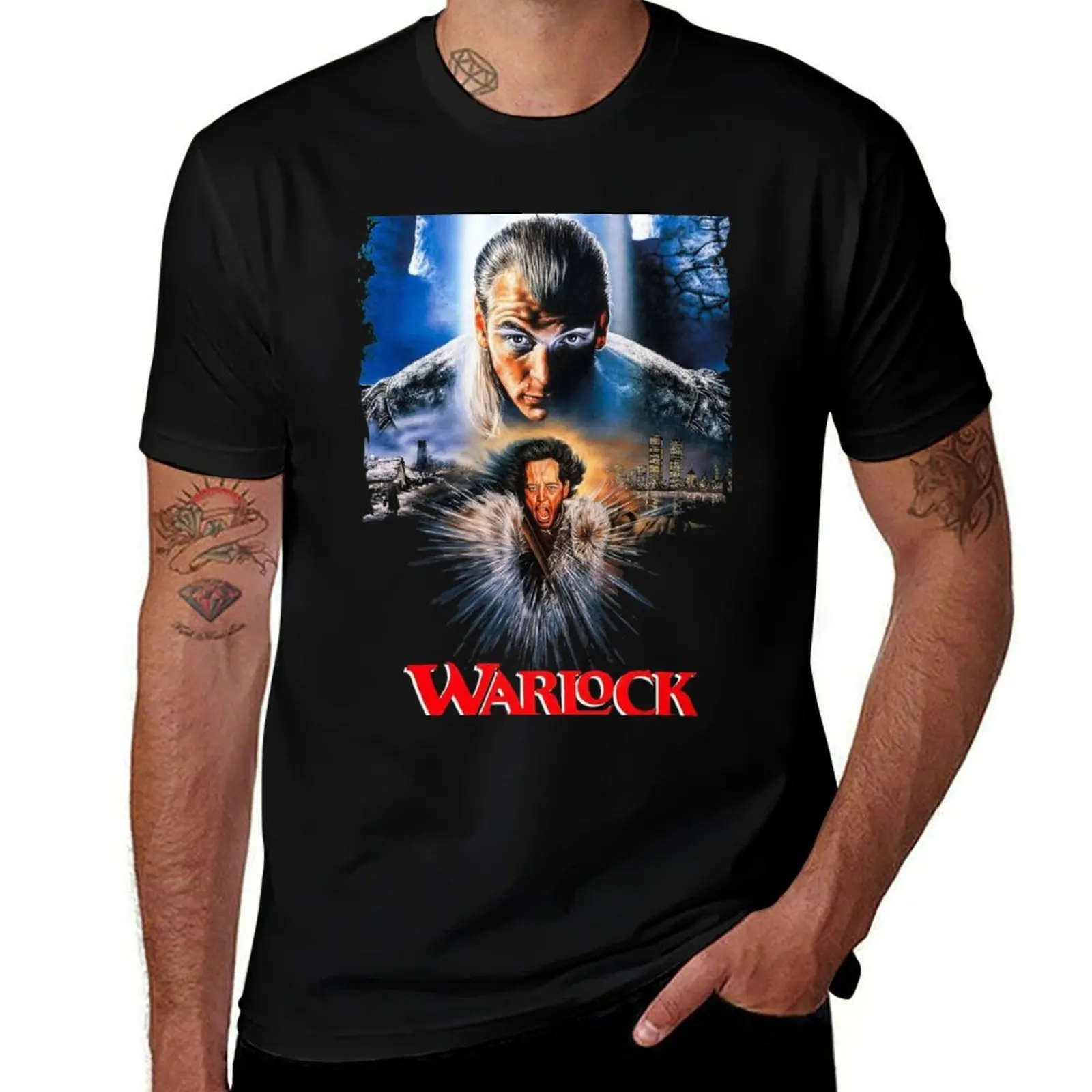 Warlock (Transparent) T-Shirt Summer Fashion Casual Tee Shirt T-Shirt