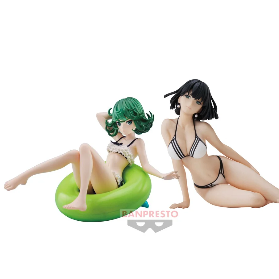 Judai Original Banpresto One Punch Man Senritsu no Tatsumaki Hurricane Jigoku no Fubuki Swimsuit Action Figure Model Doll Toy