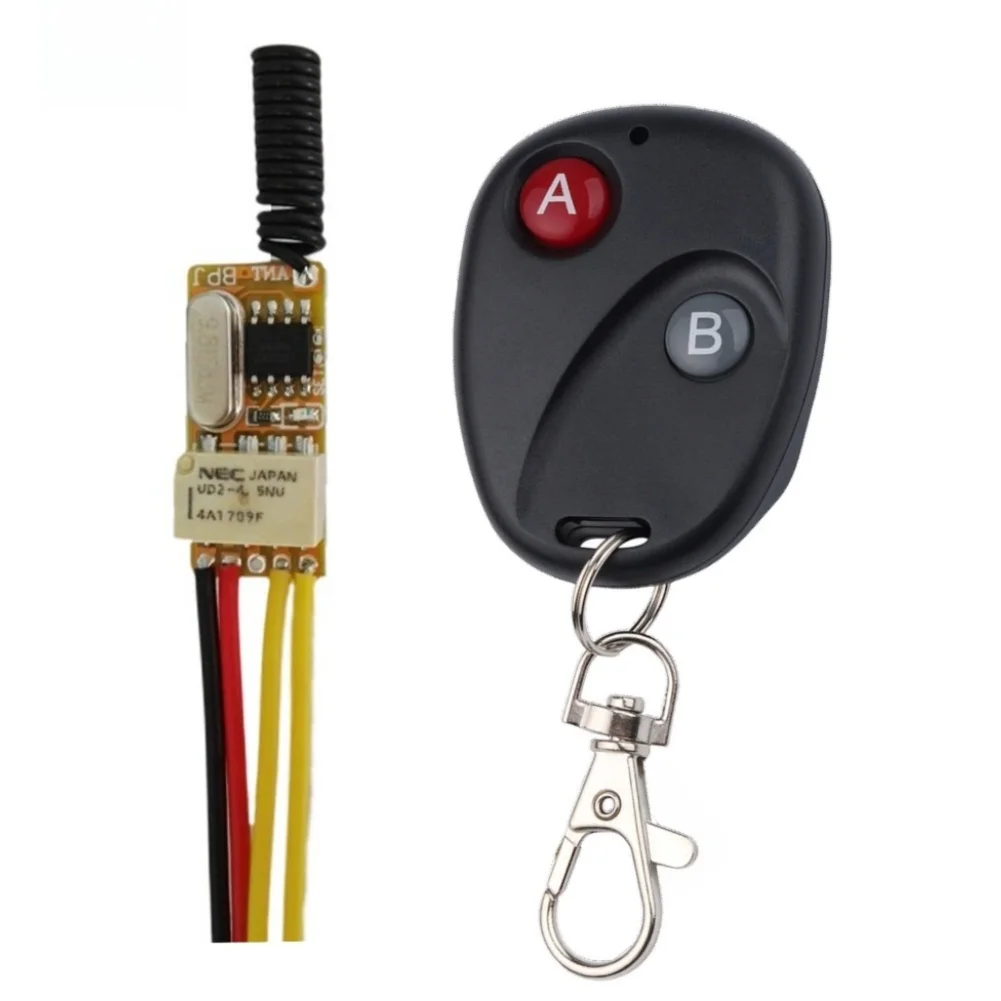 Versatile Voltage Range Switch Battery Operated RF Remote Switch Low Power Consumption Suitable For Battery Use