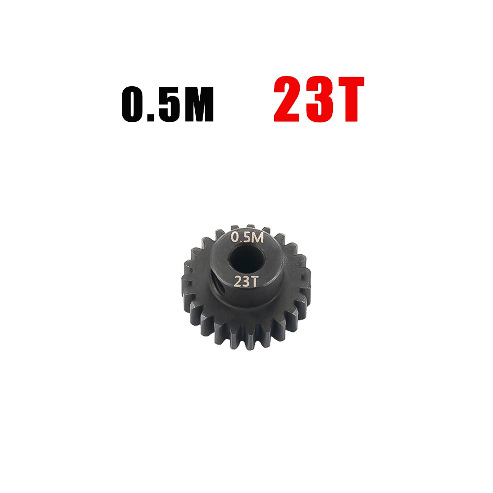 0.5 متر تروس المحرك المعدنية الصلبة 3.175 مللي متر فتحة 14T 15T 16T 17T 18T 19T 20T 21T 22T 23T 24T 25T 26T 27T RC قطع غيار السيارات #6