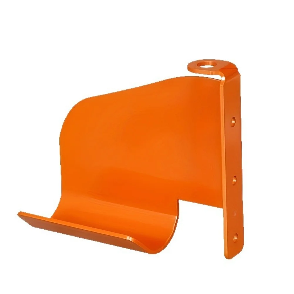 Orange Rust Resistant Iron Wall Mount Bracket Hook For Chainsaw Storage Garage Workshop Organization Tool Rack