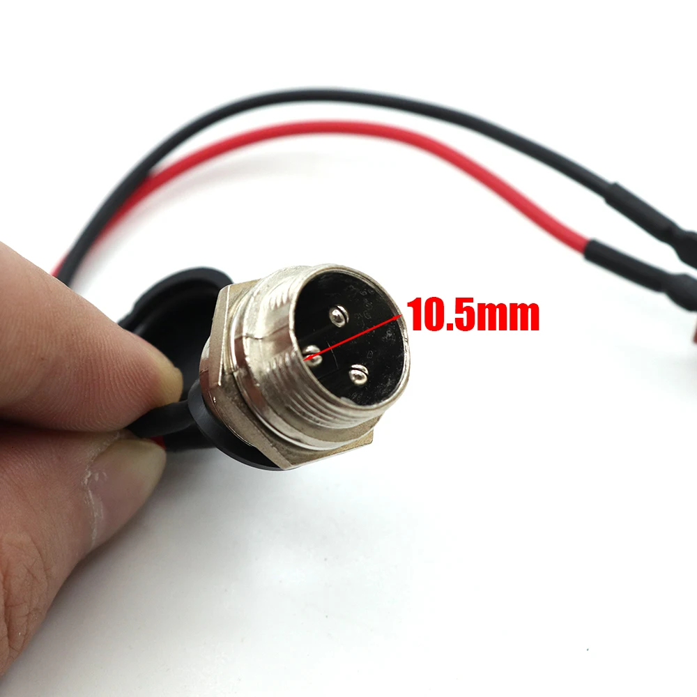 Electric Scooter Parts Power Charger T-head Charging Port Plug for KUGOO M4 PRO Replacement Accessories