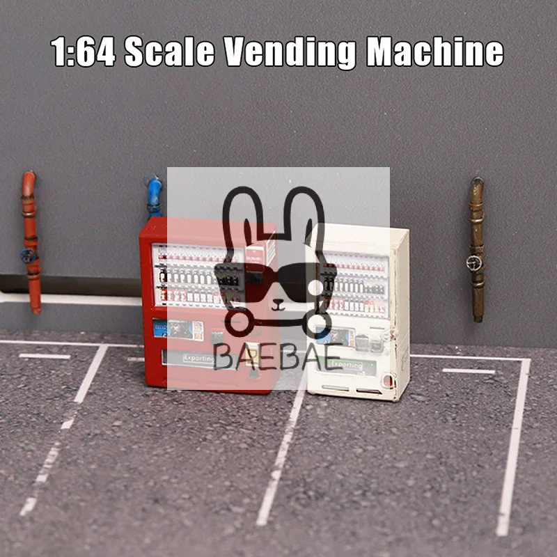 

Новая миниатюрная модель торгового автомата для напитков в масштабе 1/64, набор для самостоятельной сборки, украшения и коллекционные предметы.