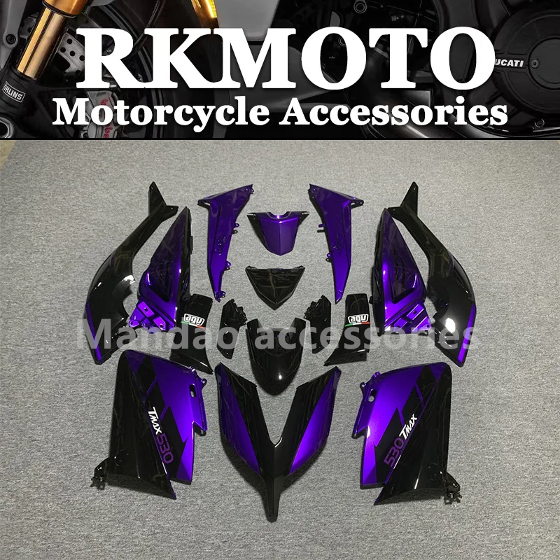 

Fit For YAMAHA TMAX 530 TMAX-530 TMAX530 2015 2016 Injection Bodywork New ABS Motorcycle Whole fairings kit Purple Black