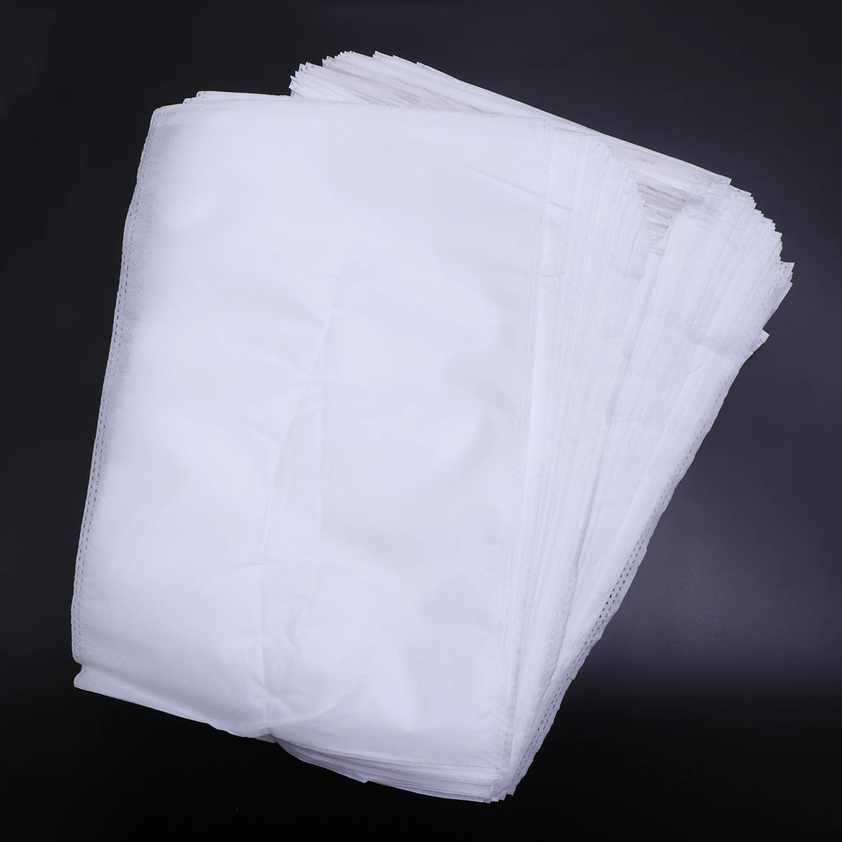 

100Pcs Eco-Friendly Seedling Pouches Non-Woven Plant Grow Bags 240Mm X 350Mm Breathable Fabric Pots for Vegetables Fruits