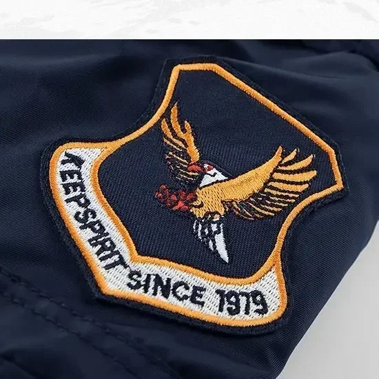 Autumn and Winter Fashion Brand Jacket Male Pilot 2022 New Versatile Coat Embroidery Heavy Industry High end Fashion