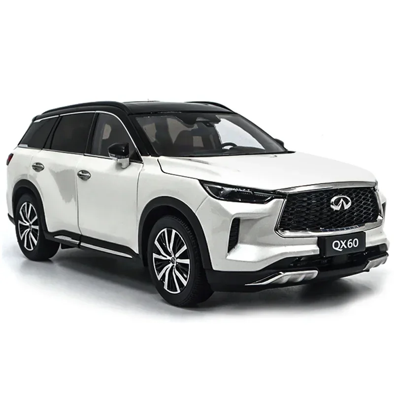1/64 مقياس إنفينيتي QX60 2022 معدن دييكاست نموذج سيارة مصغرة 1:64 ألعاب السيارة الكبار هواية جمع هدية عرض تذكارية