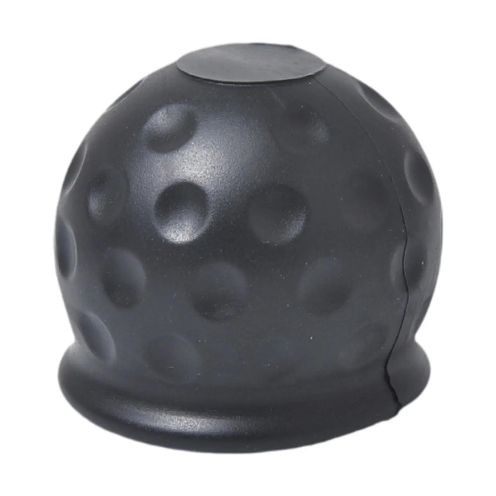 50 mm Trailer Hitch Ball Cover Abrasion Dirt Protection Replacement Dustproof Black Universal for Truck RV Tow Bar Ball Cover