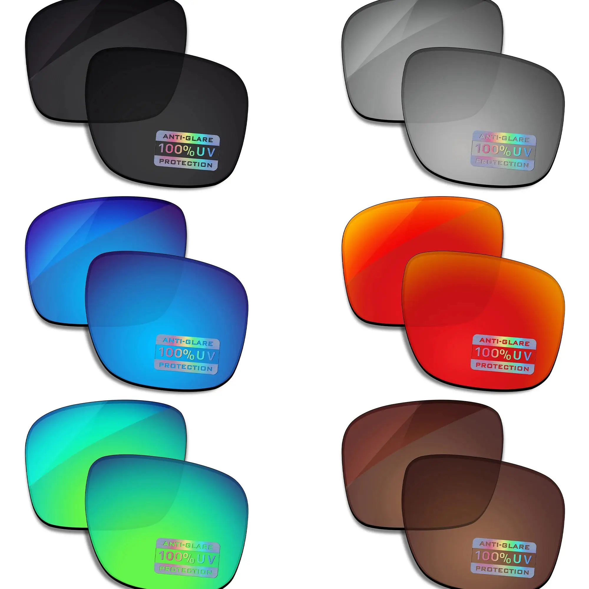 Сменные линзы MYCOURAG для солнцезащитных очков OAKLEY Double Edge OO9380-66 мм, защита UV400, многоцветные варианты