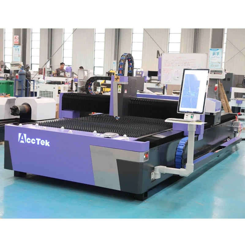 Double Gantry Two Laser Heads Economical 1530 Outstanding Cutting Performance 3KW Fiber And CO2 Laser Cutting Engraving Machine