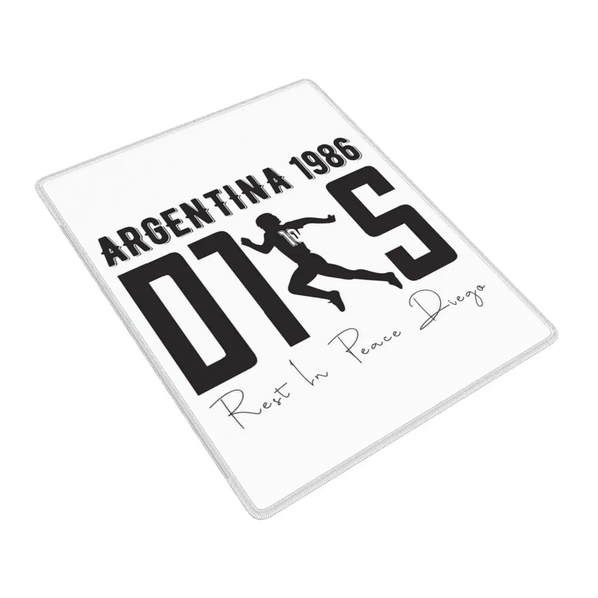 Diego Armando Maradona Argentina Football Soccer Legend Mouse Pad Gamer PC Laptop Mats Keyboard Computer Gaming Office Desk Mat