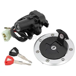 Motorcycle Ignition Switch Fuel Gas Cap Seat Lock Key Kit For Kawasaki Ninja 250 ZX6R ZX7R ZX9R ZZR400 ZXR400 ZZR600 ZXR750