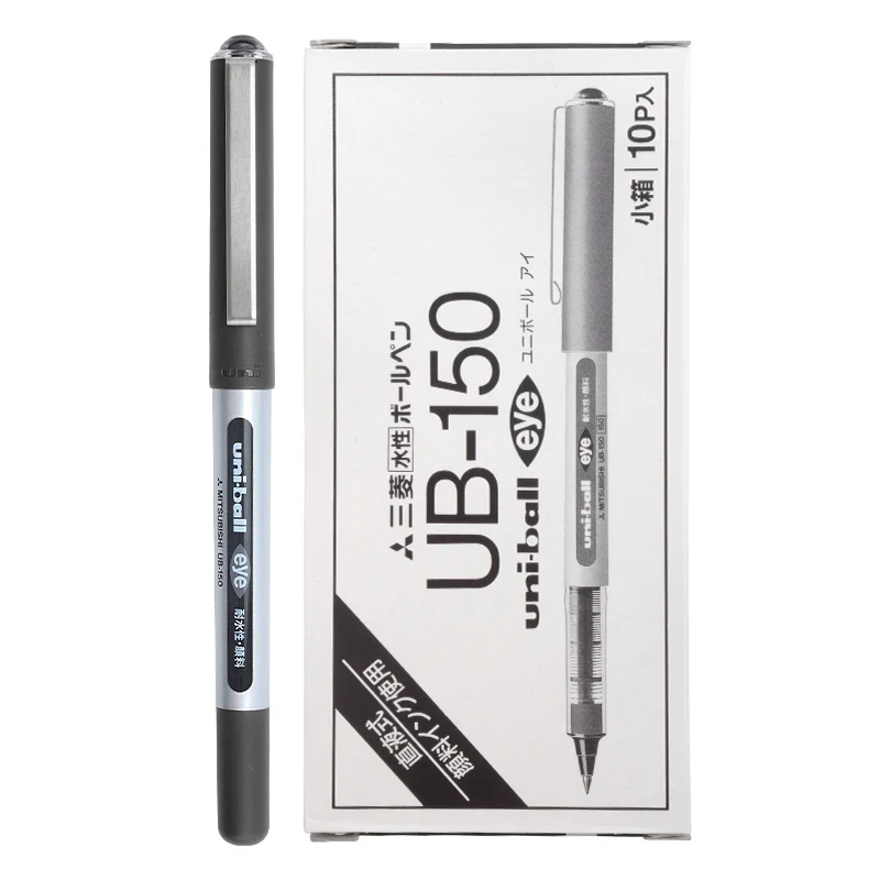 

uni-ball Eye Micro UB-150 Gel Pen 0.5mm Black Blue Red Handwriting Rollerball Micro Consistent ink flow Smooth