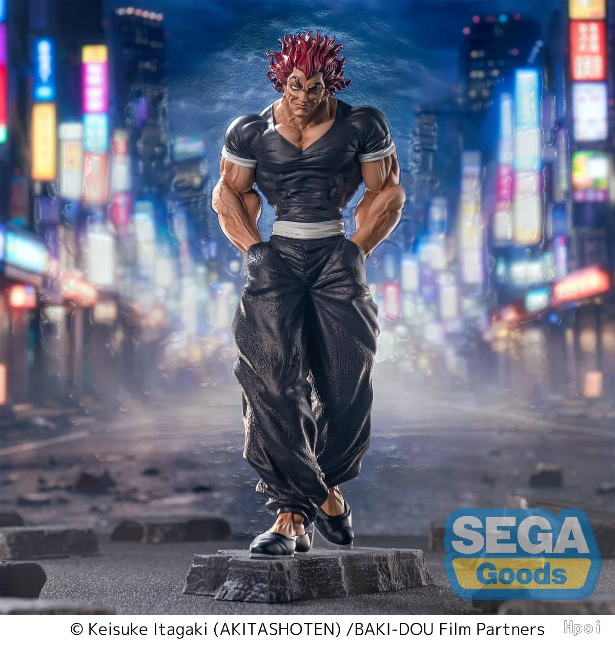 SEGA Luminasta Baki-Dou Hanma Yujiro Anime Figure Gift