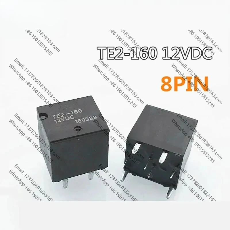 

10PCS 100%Original NEW Automobile relay TE2-160 12VDC TE2-160-12VDC TE2 160 TE2160 12VDC DC12V DIP8 Central lock car relay