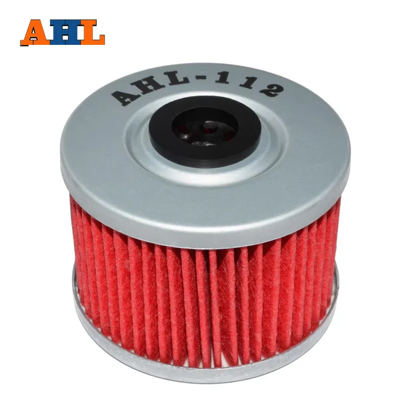 AHL 1pc Motorcycle High Performance Powersports Cartridge Oil Filter For HONDA NX650 NX 650 DOMINATOR 650 1988-2002