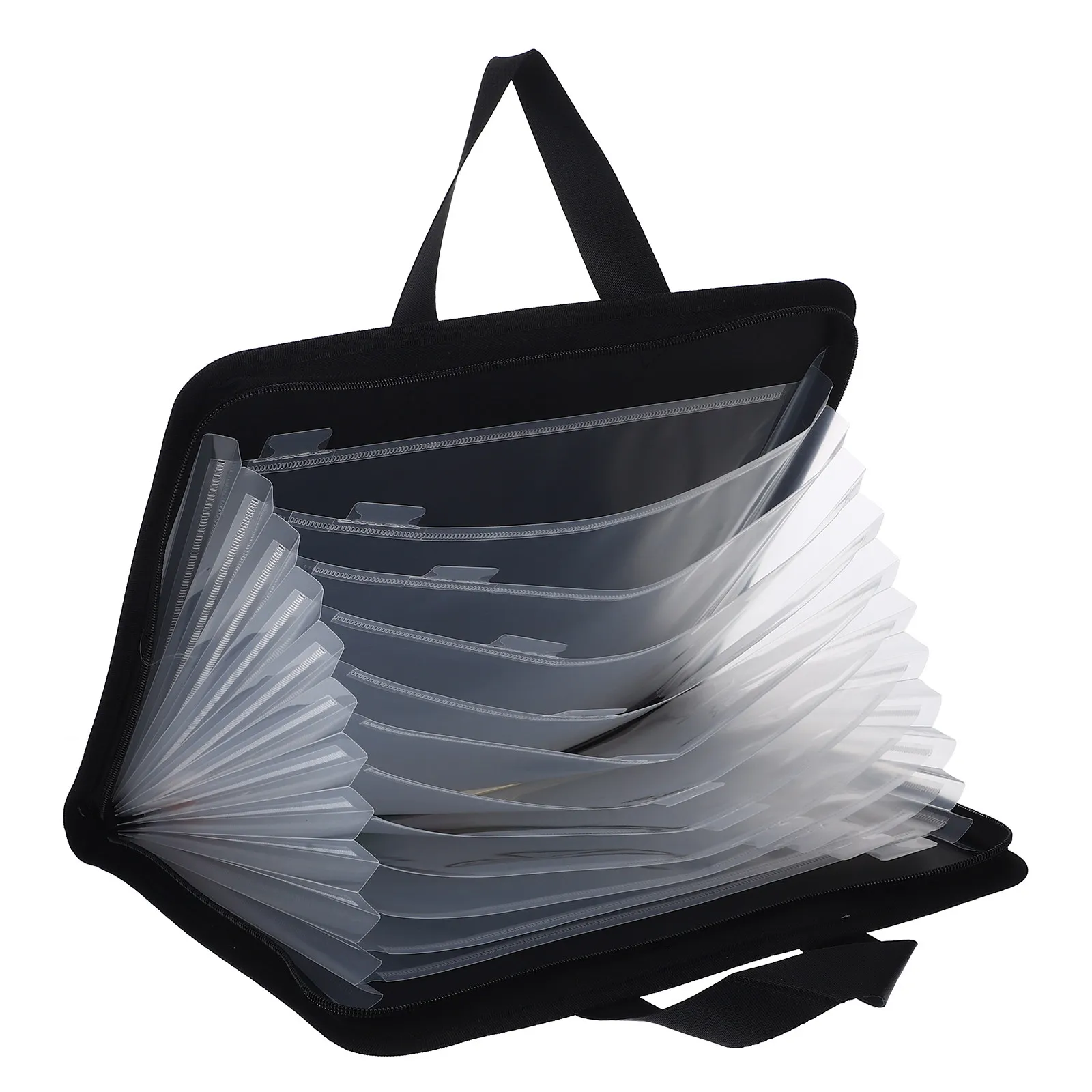 

Expanding File Folder Accordion File Storage Large Multi-Layer Document Organizer Portable Receipt Holder Office Organizer