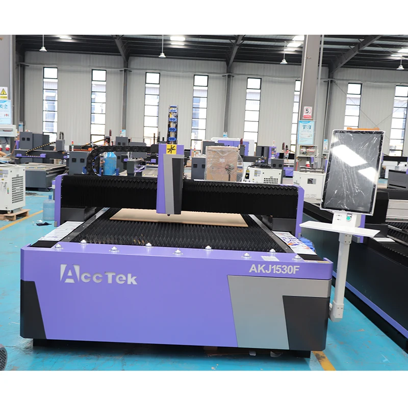 High Speed Single Table 1530 Fiber Laser Cutting Machine Ipg Max Laser Metal Cut CNC Machinery for CS SS Sheet Cutting