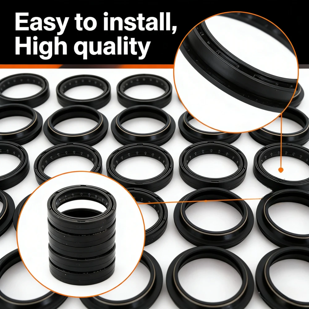 

48*58*11 mm Front Fork Damper Oil Seal MX250 MX250F MX F 250 EN450 MX-F450 SMM450 BD450 SMR450 SMX450 EN MX-F SMM BD SMR SMX 450