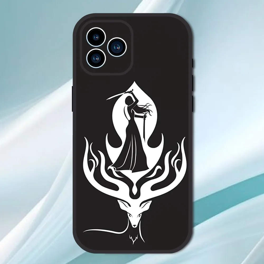 Throne Of Glass Phone Case For iPhone 13 12 11 14 15 Pro XS Max XR X 8 7 6S 6 Plus SE 2020 Soft Back case