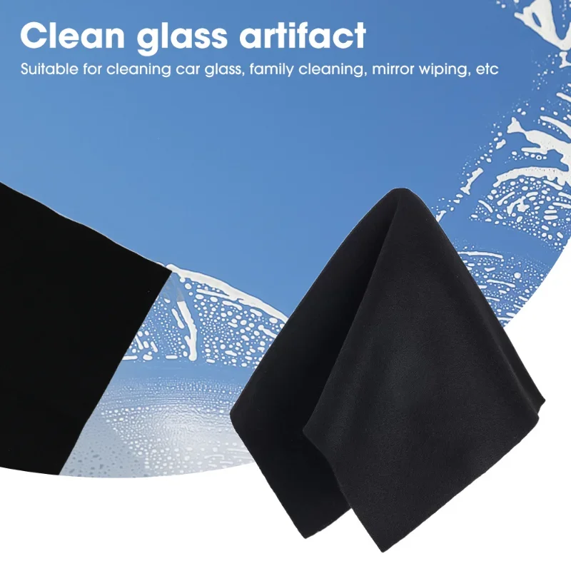 Magic Cloth Glass No Trace No Watermark Car Windshield Glass Cleaning Tool Microfiber Rag Quickly Absorbent Washing Towels