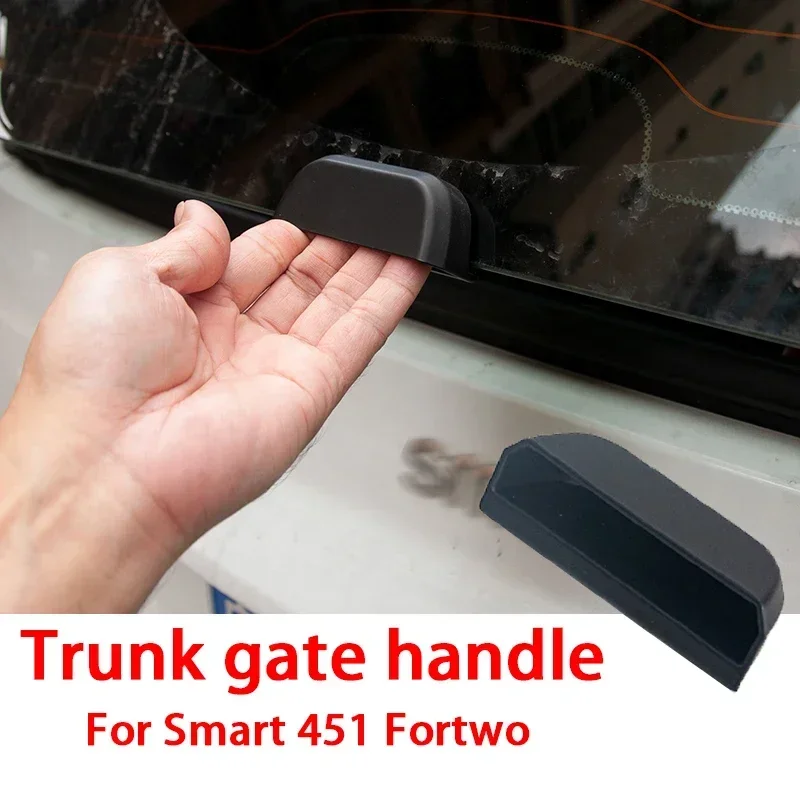 Auxiliar para Puxar a Alça da Porta do Porta-Malas Traseiro do Carro para Smart 451 Fortwo, Acessório Exterior