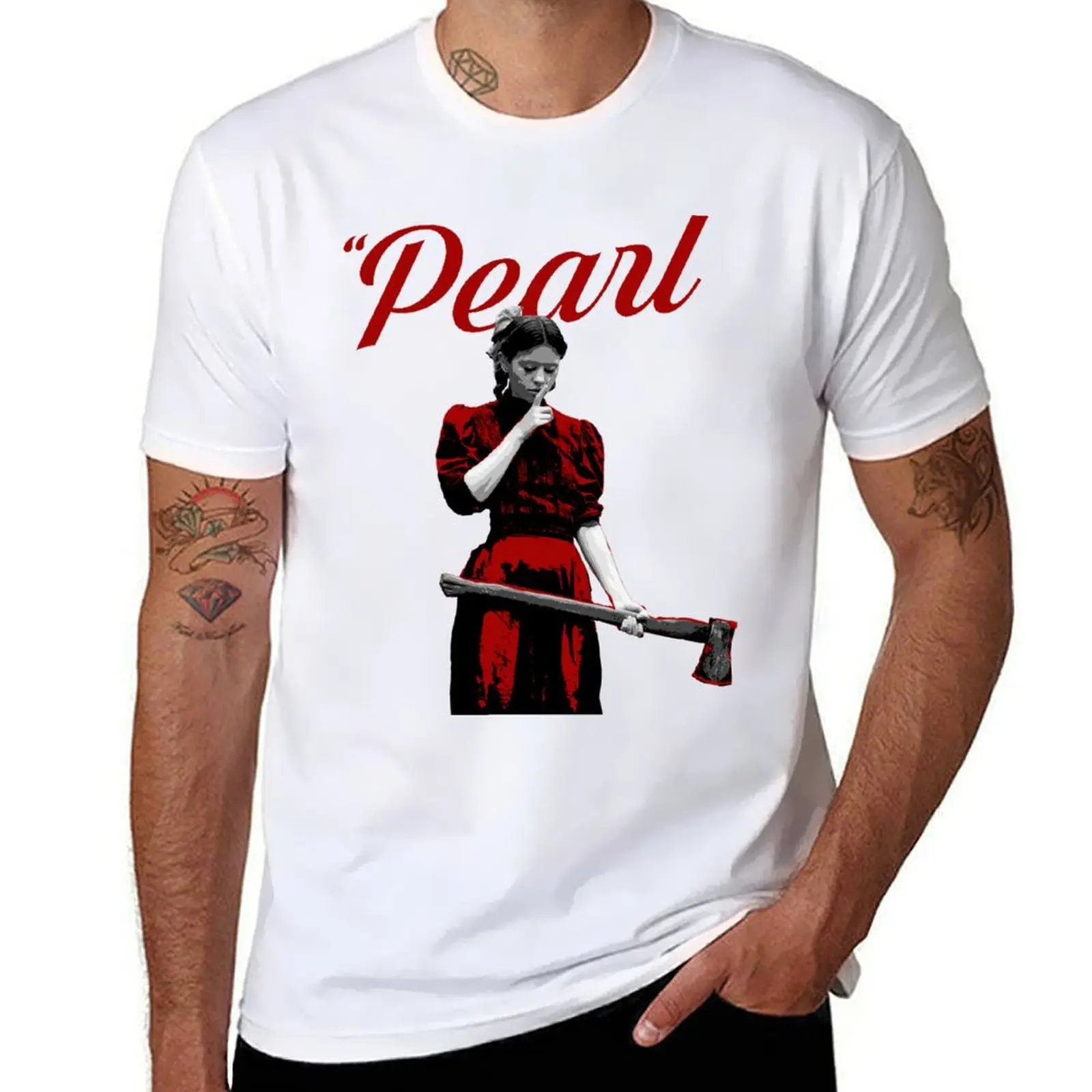 

Pearl Mia Goth T-Shirt anime tshirt printed t shirts for man T-Shirt