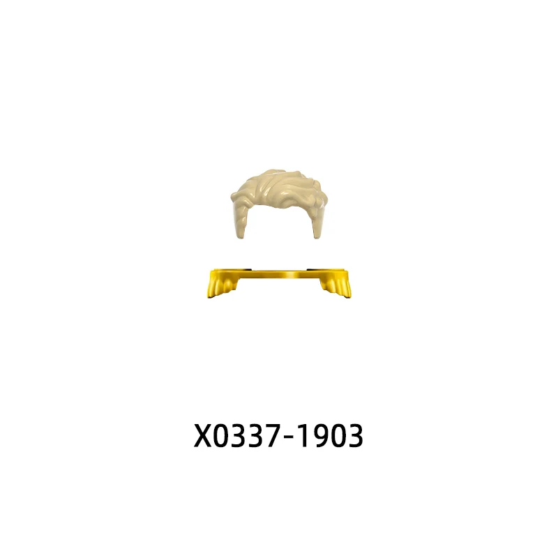 Ensemble de figurines d'action pour enfants, bouclier, armes, pantalons, pièces de cheveux, blocs modèles, briques MOC, cadeaux, jouets, X0337