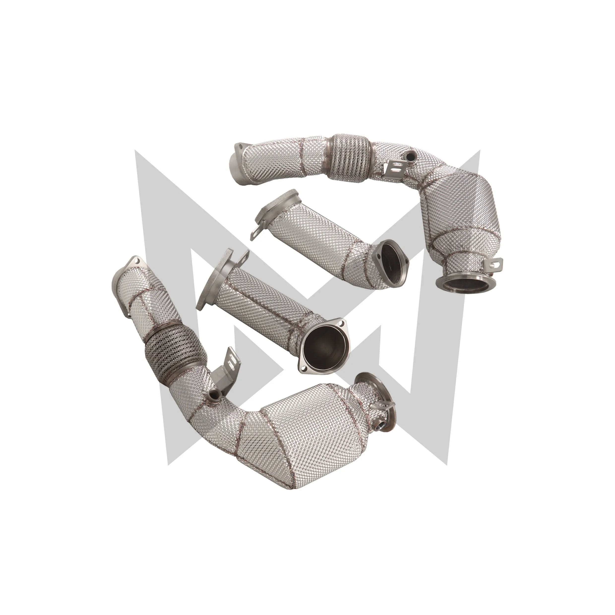 

Для BMW X5M X6M F95 F96 LCI водосточная труба из нержавеющей стали | 100 ячеек с высоким расходом | Установка на болтах | С теплозащитным экраном