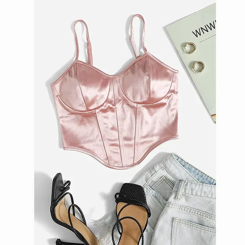 Women Curved Hem Sa… - image