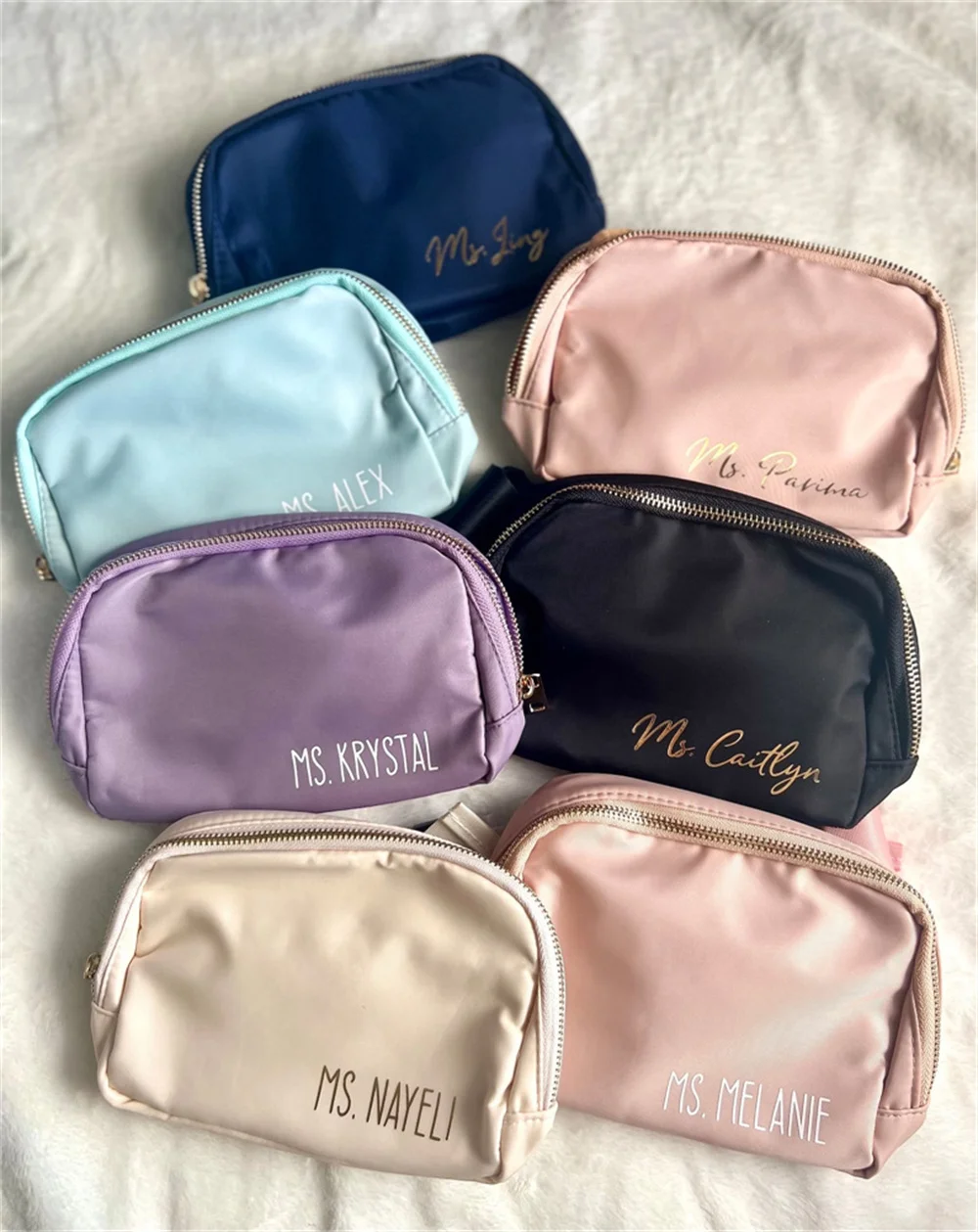 Belt Bag | Fanny Pack | Personalized Belt Bags | Matching Fanny Packs | Bridesmaids Belt Bags | Custom Waist bags | Bridesmaid G