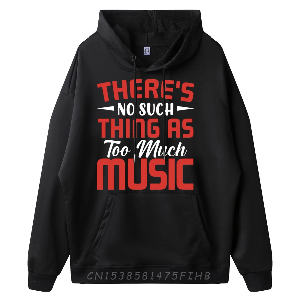 Music Teachers Quote Blue And White Graphic Pullover Hoodies New Year 2025 Thanksgiving Man Sweatshirts