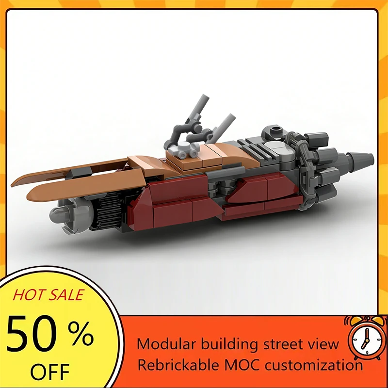 

Набор для сборки космического корабля из 105 деталей: популярная модель из фильма «Звездные войны», модульный конструктор, технологичный подарок, игрушка для детей на праздники