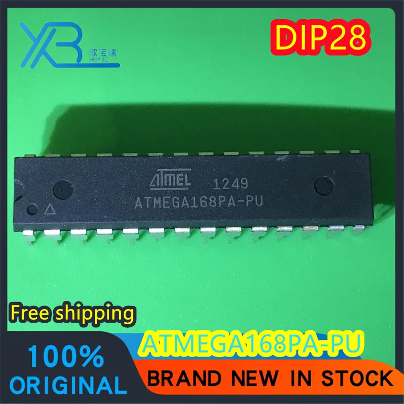 

(3/50 pieces) ATMEGA168PA-PU original authentic 8-bit microcontroller - MCU spot delivery fast Free shipping