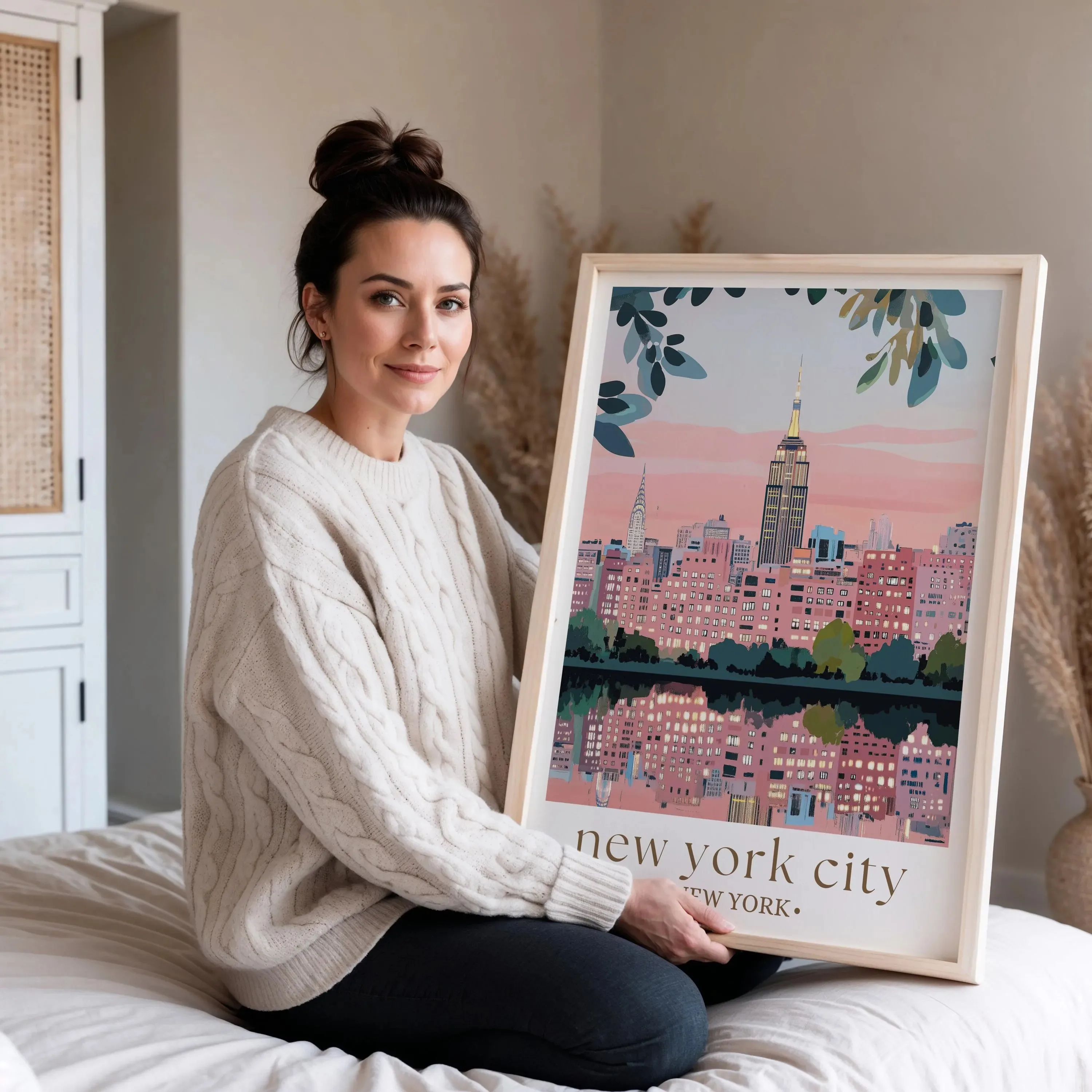 Plakat Podróżniczy Nowy Jork Portland Rose Festival Dragon Boat Print Nowoczesna Manhatta Sztuka Ścienna Norman Oklahoma Campus Dekoracja Domu