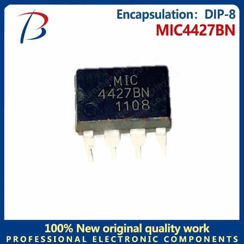 10PCS em linha MIC4427BN MOS driver chip pacote DIP-8