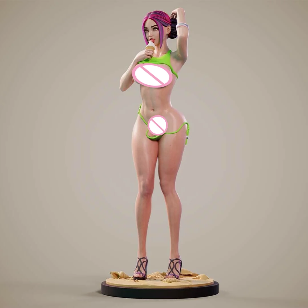 Série Summer Girlfriends - Boutique Edição Limitada Kit de Modelo de Figura de Resina em Escala 1/24 Montar Miniaturas Desmontadas Sem Pintura