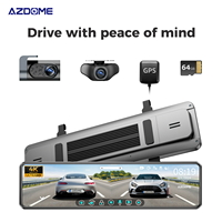 AZDOME PG18S Mirror Dash Cam 4K 12\